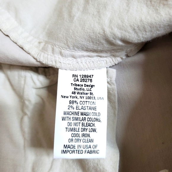 Nili Lotan Cream Khaki French Military Cargo Pants - Picture 13 of 14